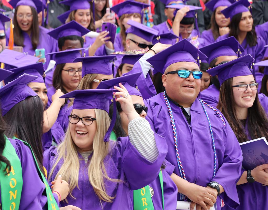 San Juan College Graduates at Graduation